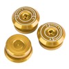 3 Pcs Motorcycle Air Cleaner Bolt Decorative Cover for Yamaha