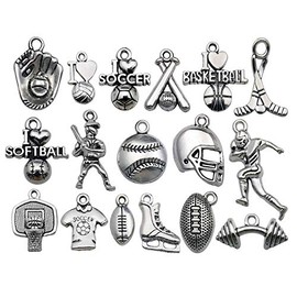 WOCRAFT Mayorista Lotes a granel Charms para la fabricación de joyas mezcladas de plata tibetana de metal colgantes DIY para la fabricación de joyas collar pulsera y manualidades
