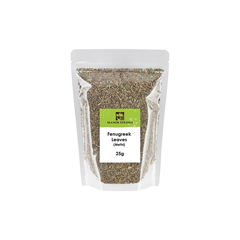 Fenugreek Leaves (Methi) 25g by Manor Springs