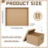 Gilprop 20 Pack File Box Lids, Fits for 15" x