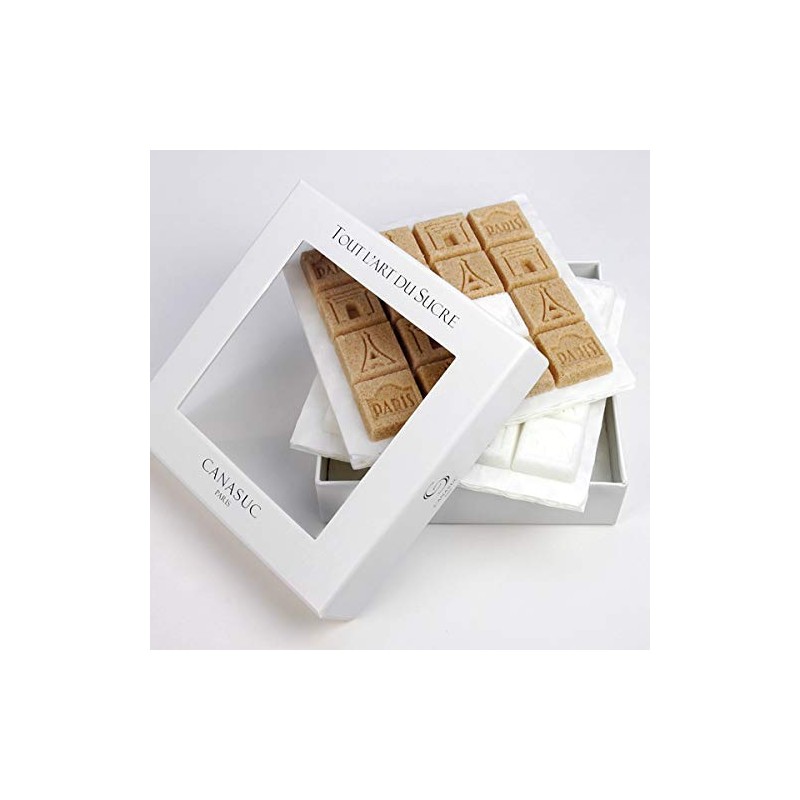 Canasuc Paris "Window Gift Box" of Assorted French Molded Sugar