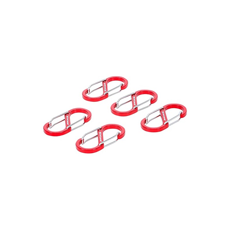 BGS Diy 85785 Snap Hook Assortment with Double Opening Aluminium