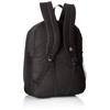 Everest Double Main Compartment Backpack, Black, One Size