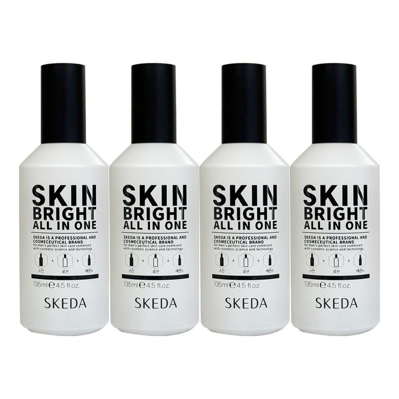 Skeda Skin Bright All-in-One 135ml 4pcs / Circle / 스케다