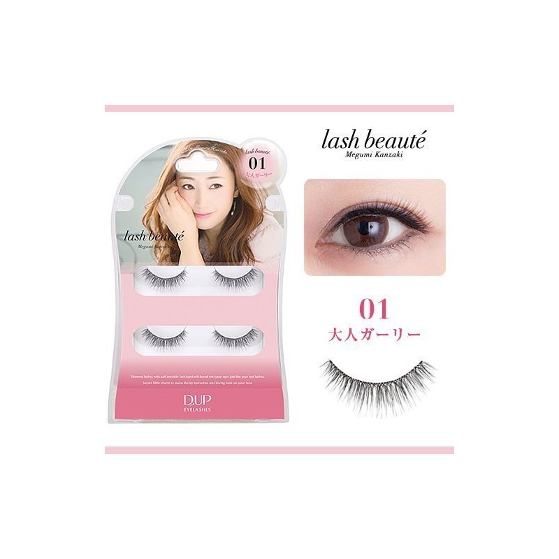 D – Up Eyelash rassyubo-te, [01 Adult Girly] (神崎 Megumi False Eyelashes)