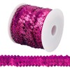 OLYCRAFT 10 m Sequin Appliqué Sequin Ribbon Stretch Sequin Trim