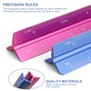 DIYCUT Aluminium Scale Ruler, Triangle Ruler, Metal Edge, Scale Ruler