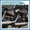 A ABSOPRO 42mm ID 46mm OD Motorcycle Exhaust Muffler Pipe