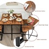 S AFSTAR Dining Table Set for 4, 5-Piece Dining Table