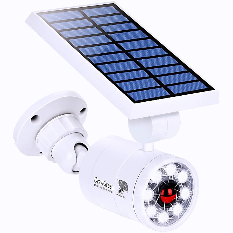Solar Motion Lights for Outside Aluminum case(Not plastic), Solar Flood