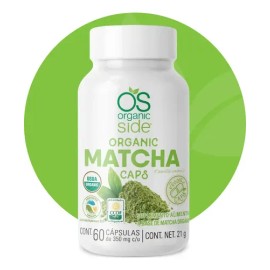 Matcha Organic Side Organic Matcha Caps 60 Capsulas                                                                                                   