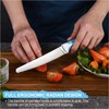 kiddi cookie Serrated Knife Serrated Bread Knife Stainless Steel Serrated