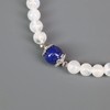 COAI Women's Moonstone Bracelet, Moonstone Lapis Lazuli, Lapis Lazuli