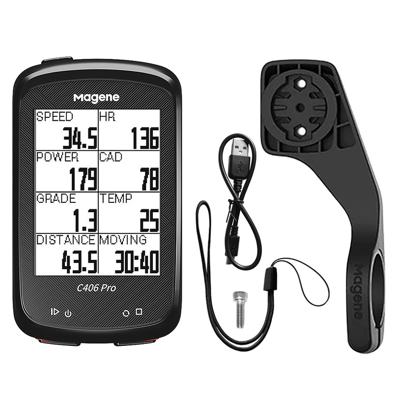 Bicycle GPS Computer Waterproof Wireless ANT+ Smart Bike Speedometer Bicycle