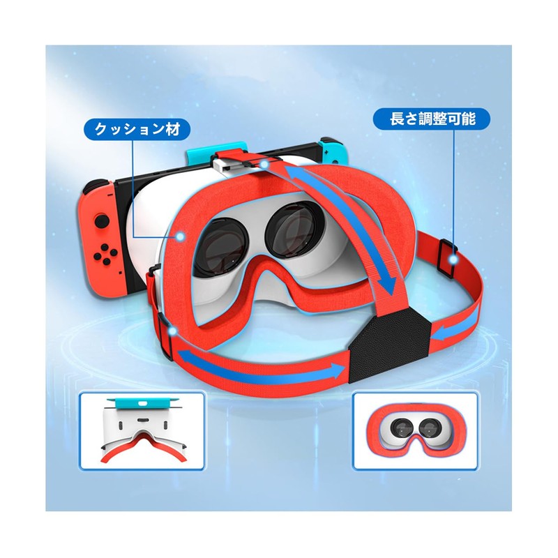 SHEAWA Switch/OLED Model VR Goggles Headset for Myopia -8.0 or