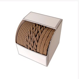 10 Pcs Boxed Ladies Elastic Hair Ties Simple and Stylish Non-marking Hair Ties No Damage to Hair Suitable for Women with Thick and Thinning Hair