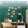 sourcing map 2Pcs Wire Wall Grid Panel, 12" x 12"