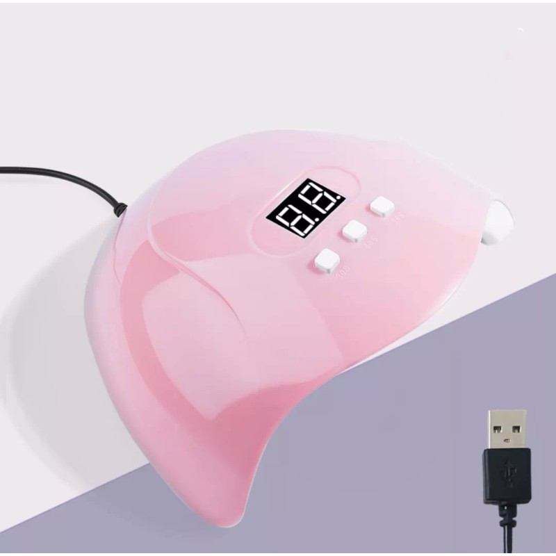 Yuqing Lámpara Para Uñas 54w Led Uv Digital Display Temporizador