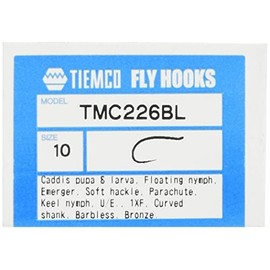 TIEMCO Fly Hook Q100 TMC226BL #10 21022601010