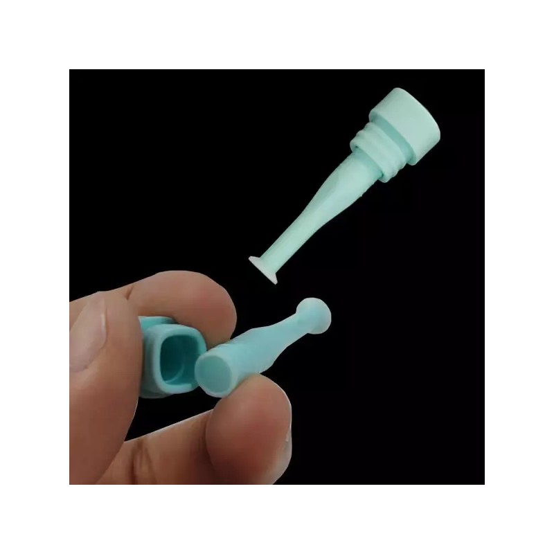 ROYHOO 15PCS 하드 콘택트렌즈 리무버 RGP 플런저 삽입기 소프트 하드렌즈