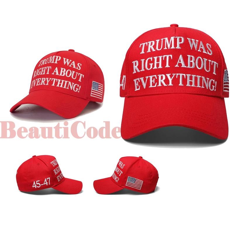 D.T M.A.G.A Hat - Baseball Cap with USA Flag, Slogan