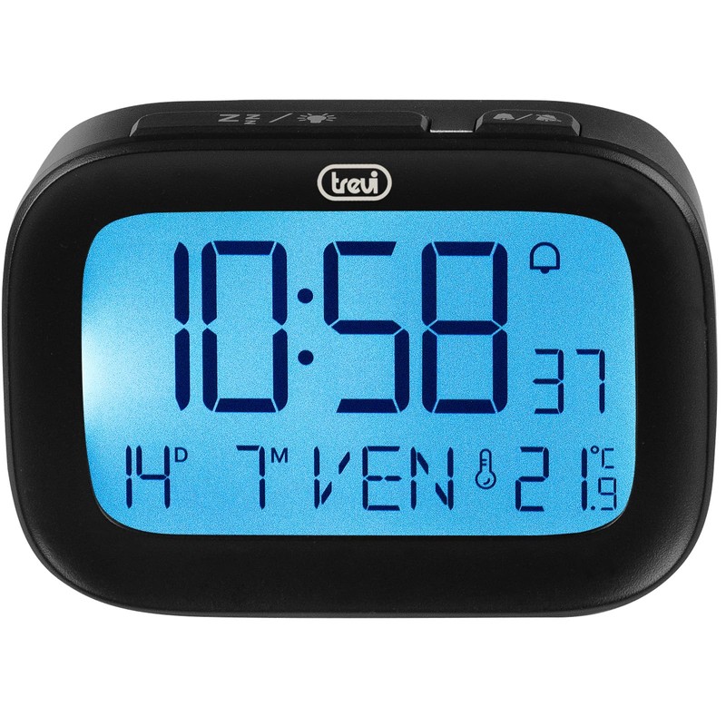 Trevi Digital Alarm Clock with Integrated Thermometer SLD 3850