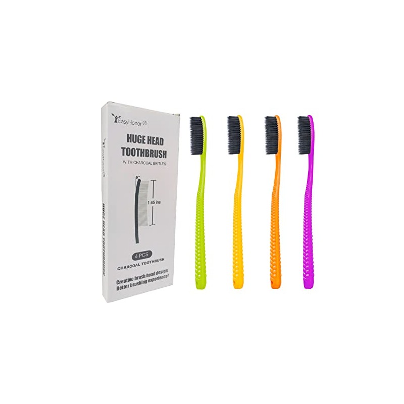 Cepillo de dientes EasyHonor de cabeza enorme, cepillo de dientes