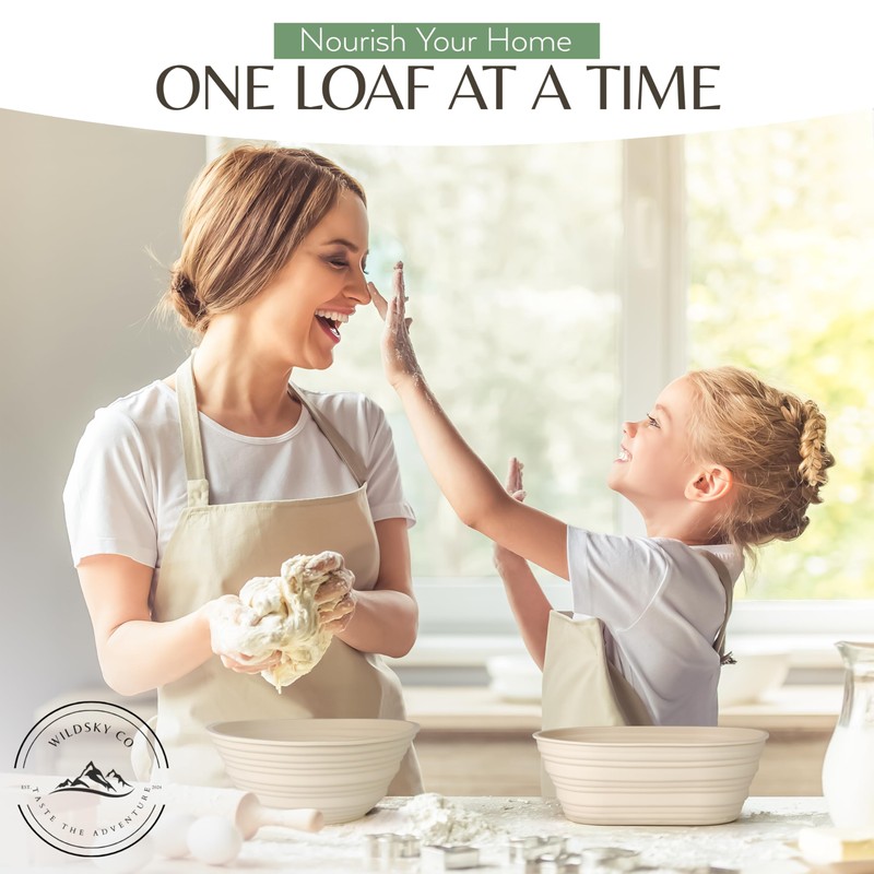 Silicone Basket, Sourdough Bread Baking Supplies, Sourdough Starter Kit, Bread