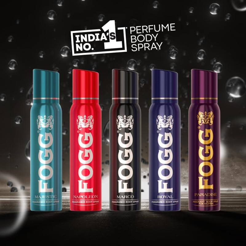 Fogg 1000 Sprays Royal Body Spray For Men, 150Ml