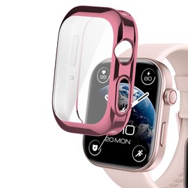 smaate Watch Cases Compatible with Fitpolo ENOMIR Tensky Veryfit GTX12 1.99” Smart Watch, TPU Case with Screen Protector, Protecting Watch Body & Screen