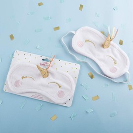 Sleep Mask, Unicorn Eye Masks with 3D Unicorn Horn| Kate Aspen, Cute Soft Kids Gifts Perfect Bridesmaid Gift, Favor for Bridal Shower, Baby Shower, Birthday Party, Enchanted Party & More
