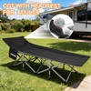 Ouwxim Camping cots for Adults,Cots for Sleeping,Cushion and Pillow, Camping