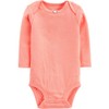 Simple Joys by Carter's Baby Girls' Long-Sleeve Bodysuit, Pack of