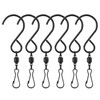 Alamic Swivel Hooks Clips for Wind Chimes Hanging Plants Wind