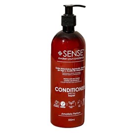 SENSE AWAKEN YOUR CONSCIENCE Repair Conditioner – Hydrates, Smooths & Protects – Salt-Free – With Hyaluronic Acid, Wheat Germ, Almond Oil & Avocado Oil – 16.9 fl oz