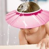 Baby Shower Cap Soft Adjustable Baby Bath Head Cap Visor