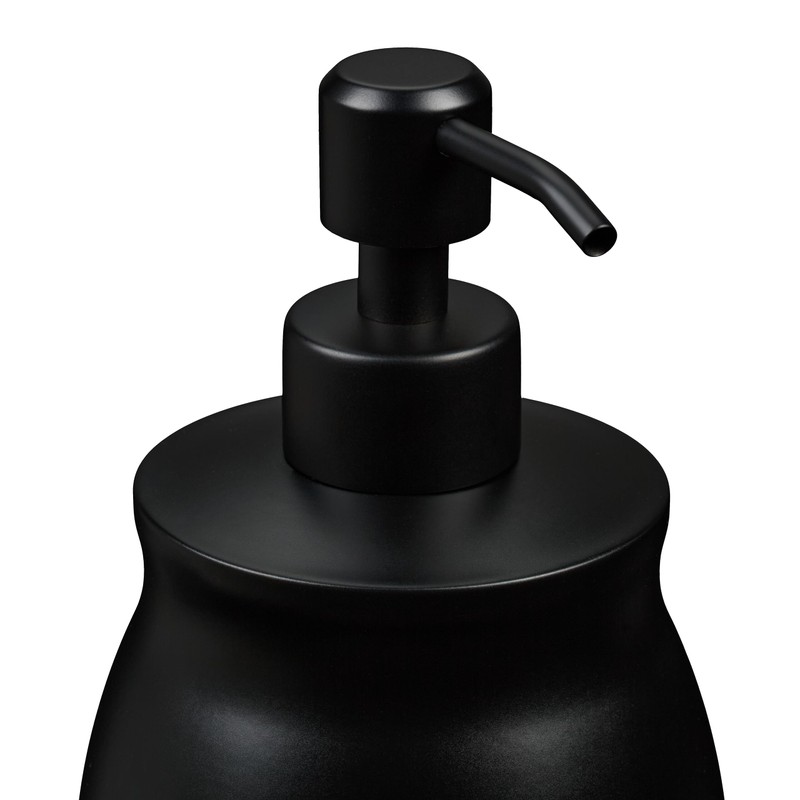 Relaxdays Soap Dispenser 390ml Stainless Steel Refillable Soap Shower Gel