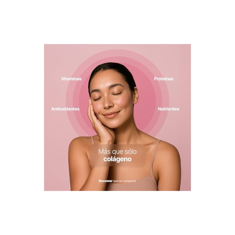 Péptidos Colágeno Hidrolizado 100 Cápsulas Potenciado Biotina Vitamina Piel Cabello