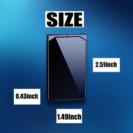 JEOKWMS Cool Jet Torch Lighers Dual Flame Lighter, Pretty Aesthetic, Refillable & Adjustable,Unique Gifts for Men Fireplace Candles Camping BBQ (No Butane)