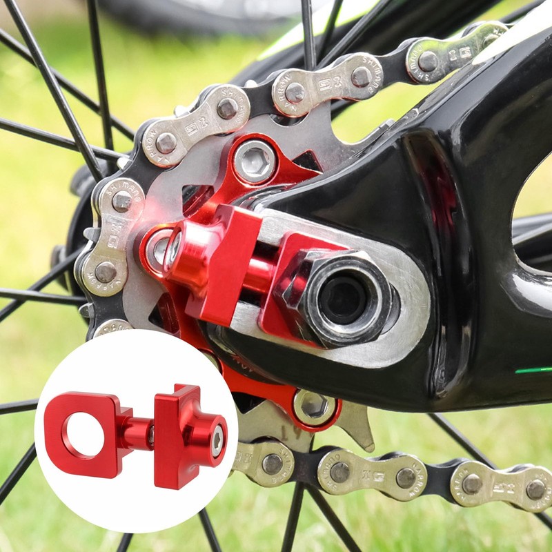 Bamyli Pack of 2 Bicycle Chain Tensioners, Aluminium Alloy Bicycle