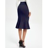 SLOWCOLIN Women's Pencil Skirt High Waist Stretch Work Dressy Casual