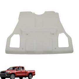 TJHSM Front Engine Skid Plate Pan Aluminium Splash Shield Under Tray Skid Plate Replacement for 2005-2015 Tacoma 2.7L 4.0L PT212-35075