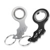 Amacoam Keyring Spinner 2 Pieces Keyring Portable Finger Spinner Keyring