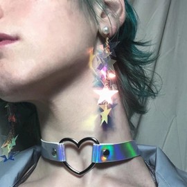 Moon And Star Earrings for Women Girls Exaggerated Gold Moon Earrings Moon Star Drop Dangle Earrings Gold Star Tassel Earrings Jewelry Gifts