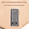 3-in-1 Foundation Stick Beauty Balm Serum Boosts Skin Tone, Solid