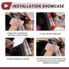 HEROFFIX 9 Pcs Door Pillar Window Trim for Lincoln MKT
