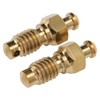 2Pcs Disc Brake Bleeder Screw Titanium Alloy M6 Rust Resistance