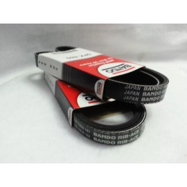 Mitsuboshi Bando Belt  2pc Set Alt-A/C-Pwr Steering 4PK0775 6PK1065 fits 2004-2009 Quest