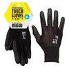 [Stunning] Touch Gloves, Urethane Backless Gloves, Compatible with Touch Panels,