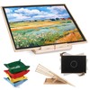 Wdmiya Rotating Puzzle Board 1500 Pieces - Vertical & Horizontal